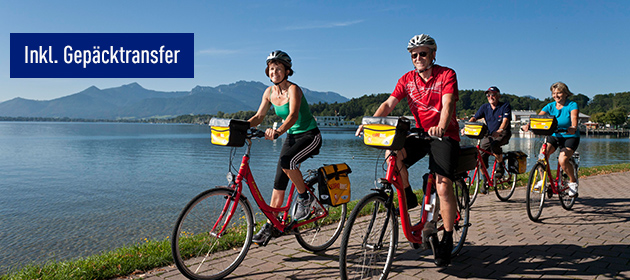 Radfahrer am Bodensee