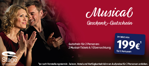 Stage Musical Gutschein