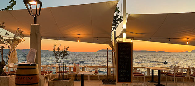 Restaurant in Dalmatien