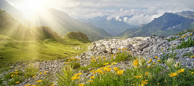 Berge in Österreich/Reutte